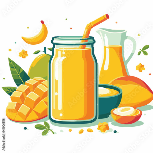 fresh, mango, healthy, fruit, cocktail, lassi, smoothie, vegetarian, summer, tropical, yellow, blended, shake, drink, lassie, background, indian, exotic, dessert, cold, yoghurt, glass, food, beverage,