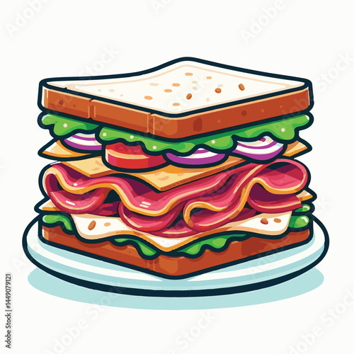 sandwich, meat, food, delicious, beef, cheese, sauerkraut, meal, grilled, bread, reuben, lunch, american, cabbage, cuisine, corned beef, pastrami, tasty, background, rye bread, rye, sliced, restaurant