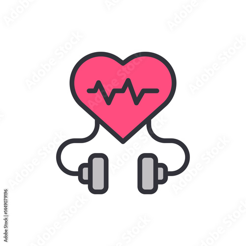 Defibrillator colored icons, minimalist vector illustration ,simple transparent graphic element .Isolated on white background