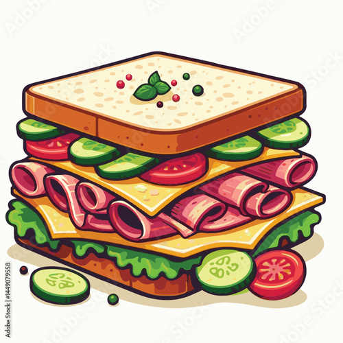 sandwich, meat, food, delicious, beef, cheese, sauerkraut, meal, grilled, bread, reuben, lunch, american, cabbage, cuisine, corned beef, pastrami, tasty, background, rye bread, rye, sliced, restaurant
