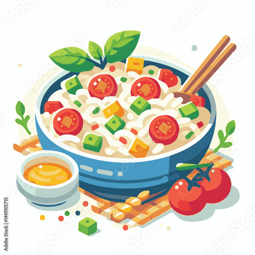 food, rice, risotto, dish, dinner, meal, plate, gourmet, italian, cuisine, lunch, cheese, parmesan, healthy, background, delicious, traditional, tasty, cooked, homemade, vegetable, recipe, top view, m