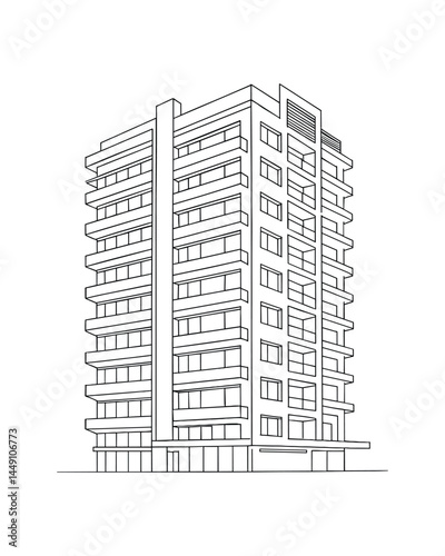 Modern Building Architecture Urban Design Structure
