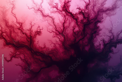 Mesmerizing Ink in Water: Close-Up Experimental Photography of Swirling Colors