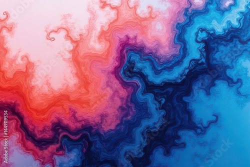 Mesmerizing Ink in Water: Close-Up Experimental Photography of Swirling Colors