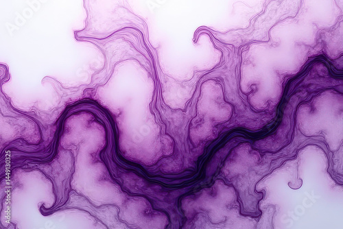 Mesmerizing Ink in Water: Close-Up Experimental Photography of Swirling Colors