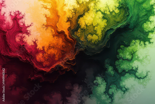 Mesmerizing Ink in Water: Close-Up Experimental Photography of Swirling Colors