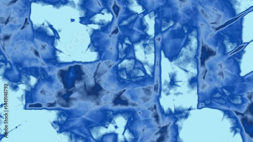 Wallpaper Mural Abstract Blue Ice Cracks Texture Background Torontodigital.ca
