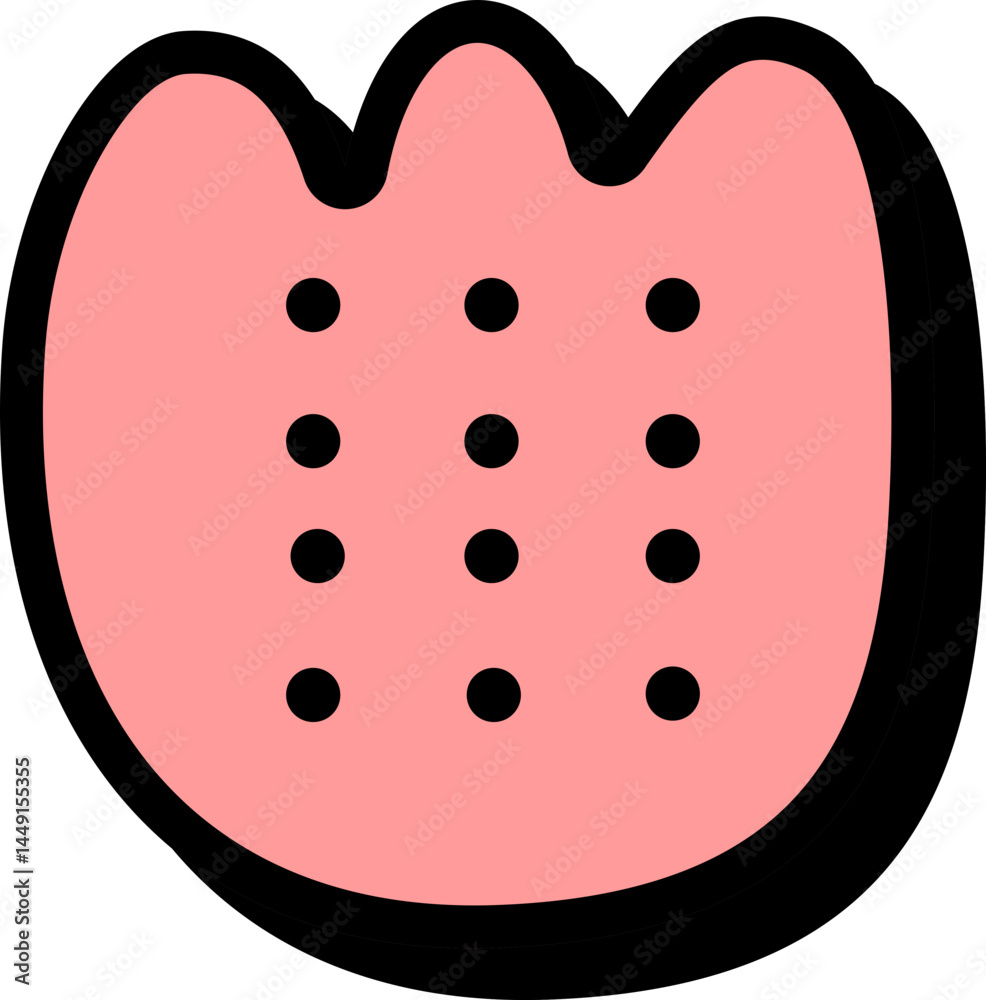 Obraz premium Retro Shape Element Set