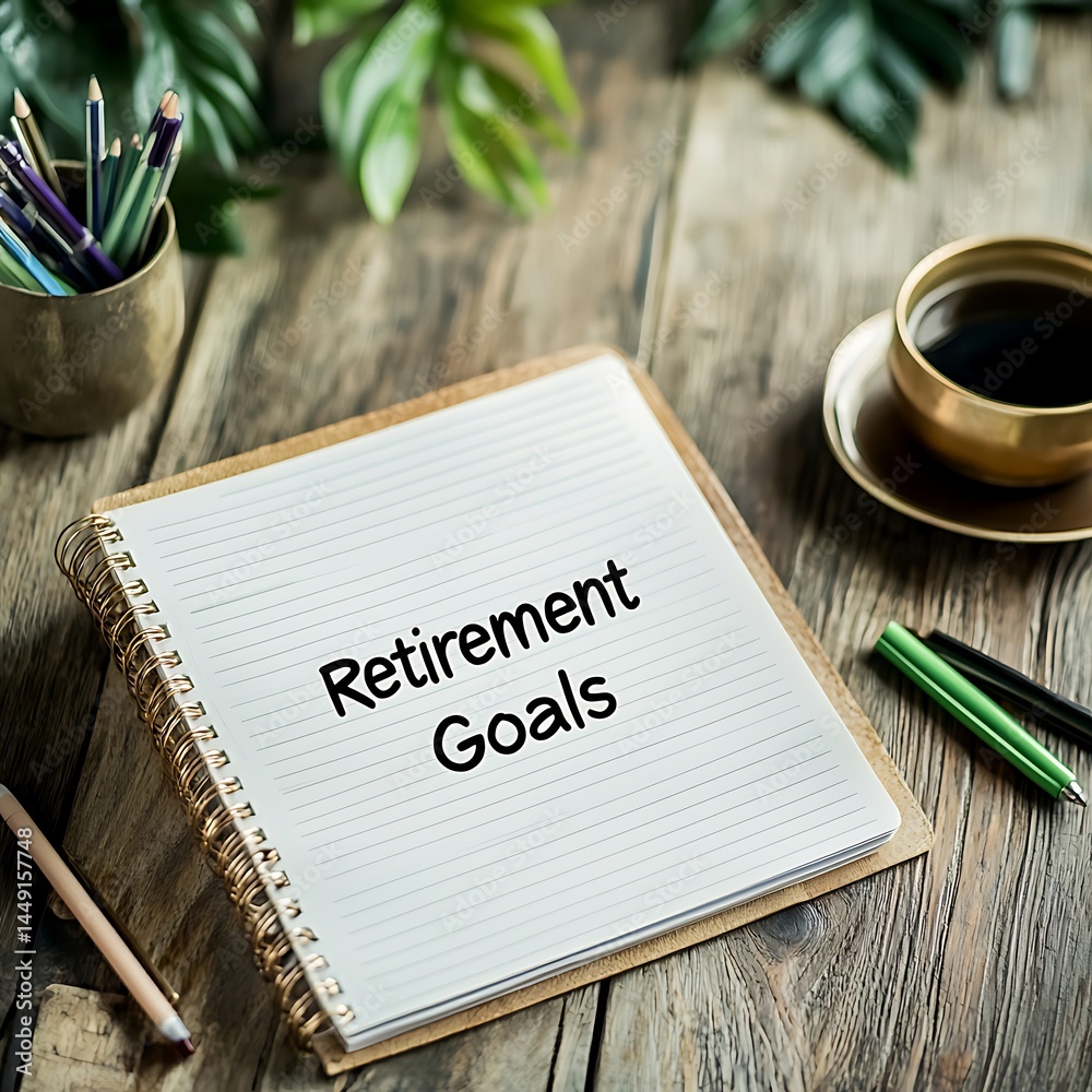 Fototapeta premium Achieve early financial freedom essential retirement planning tips in your journey towards independence