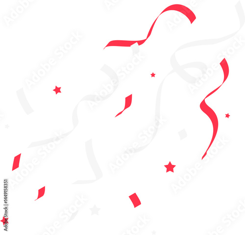 Indonesian Flag Confetti
