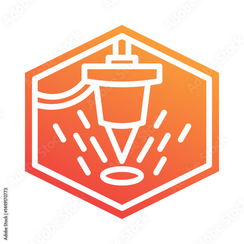 Selective Laser Sintering Icon