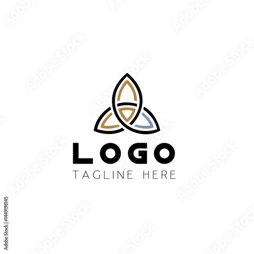 Wallpaper Mural Modern minimalist professional and creative 3 corner logo design. Torontodigital.ca
