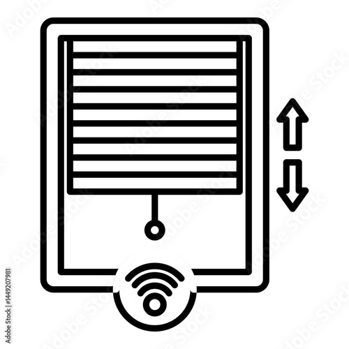 Smart Blinds Icon