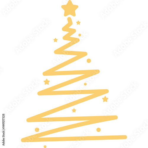Gold Christmas Tree