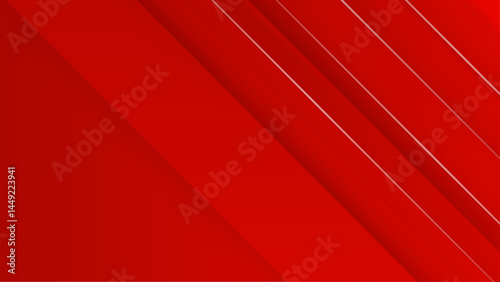 Red abstract background with diagonal lines suitable for web design, graphic design projects, digital art, presentations, and print materials.