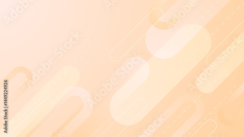 Contains abstract shapes in peach and white. Suitable for modern designs, backgrounds, branding, or artistic projects needing a soft color palette.