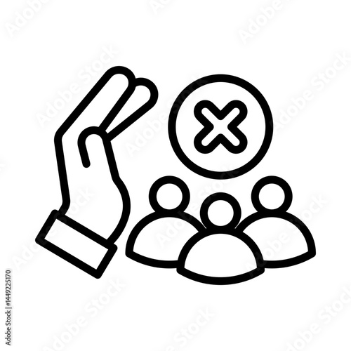 Exclusion Icon