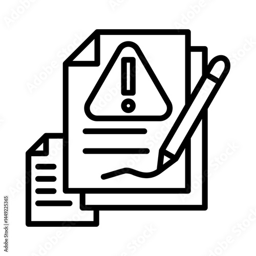 Contractual Liability Icon