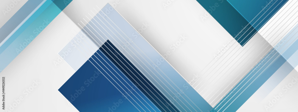 Obraz premium Abstract dark blue and white background suitable for web design, social media posts, presentations, and graphic projects. Versatile and modern aesthetic.