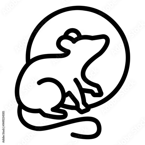 rat Line Icon