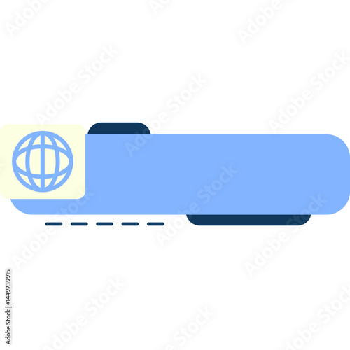 Web Address Label