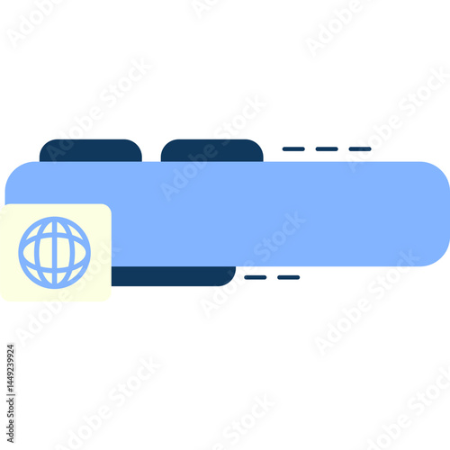 Web Address Label