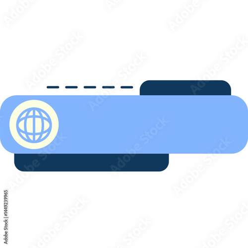Web Address Label