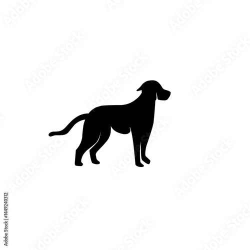 dog silhouette icon