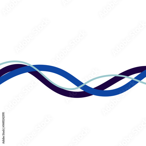 Wavy Line Border Decoration