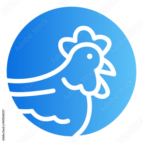 rooster Gradient icon