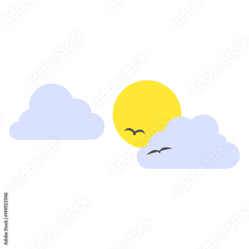 Sun and Clouds