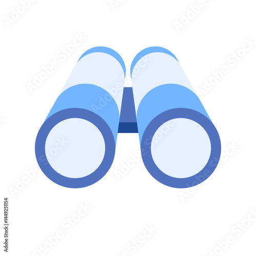 Blue Binoculars