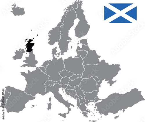 Map of Scotland