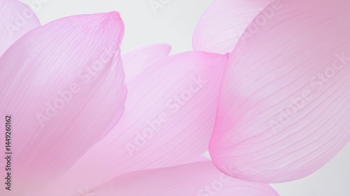 Wallpaper Mural Close-up of Pink Lotus Petals Torontodigital.ca