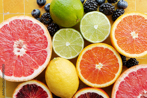 close up image of vibrant fruit