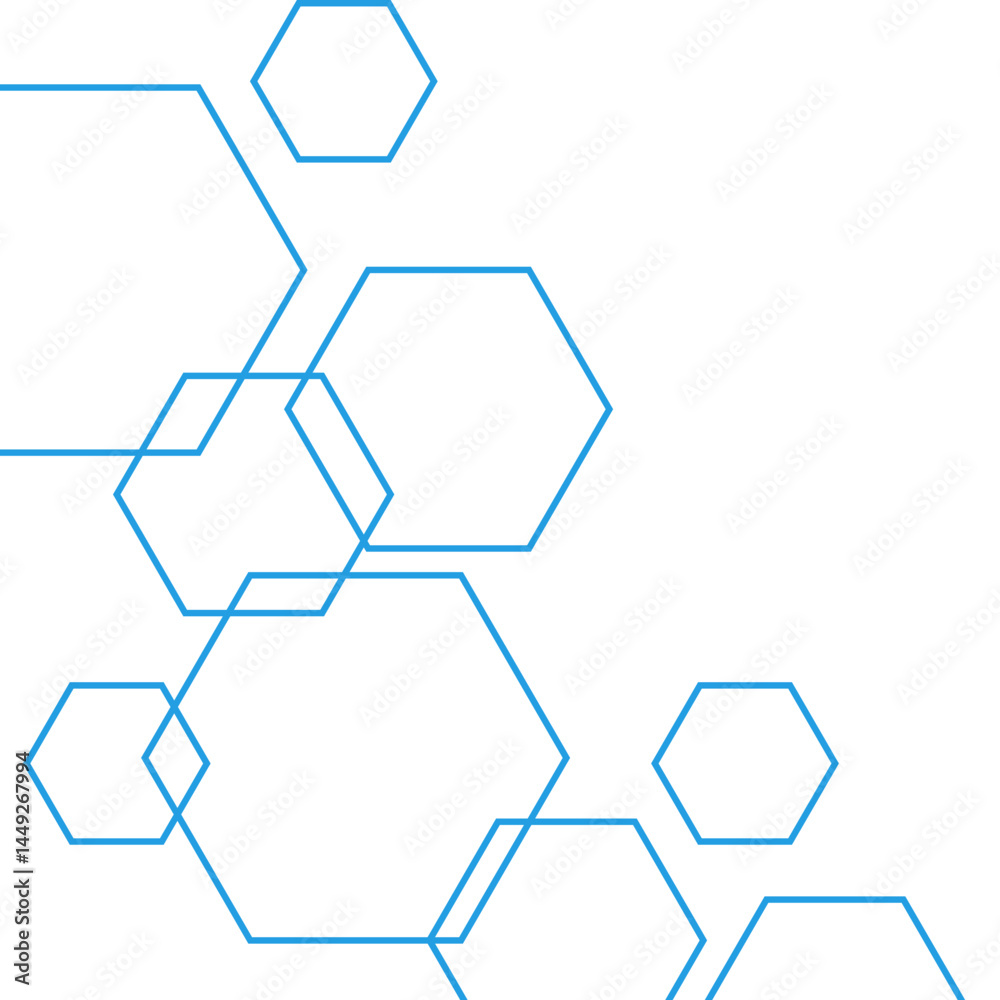 Hexagonal Technology Corner Hexagonal Technology Corner