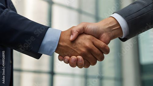 businessman handshake
