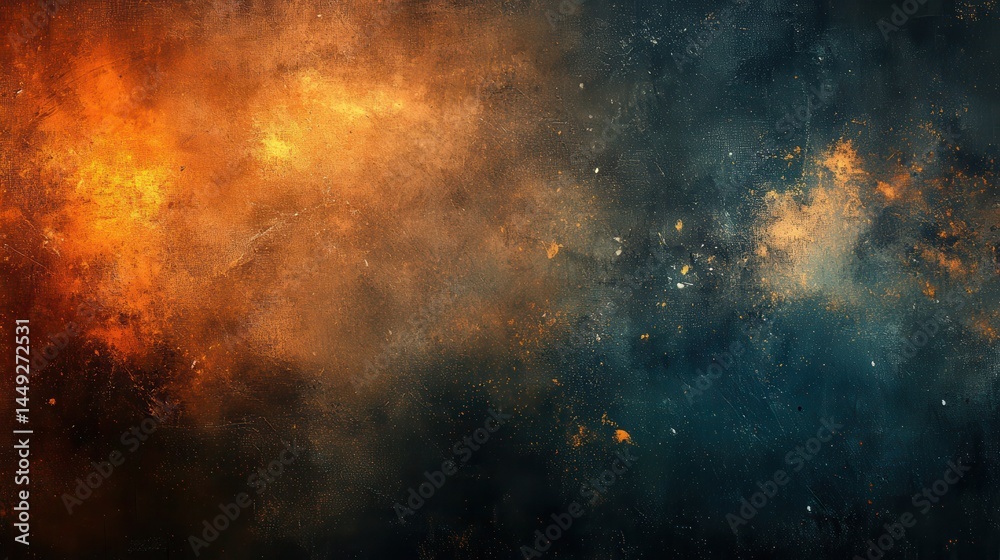 Obraz premium Abstract cosmic explosion (2)
