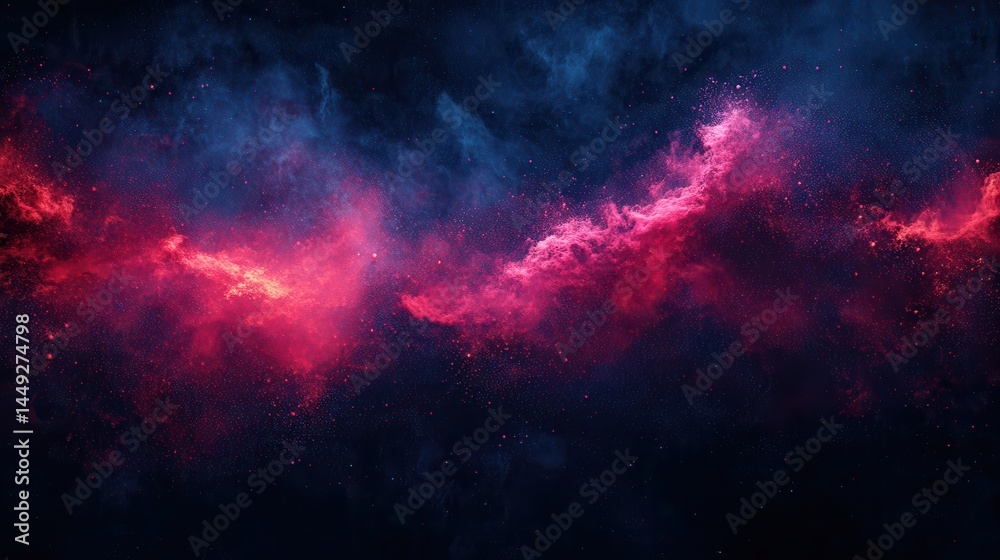 Fototapeta premium Abstract cosmic nebula (50)