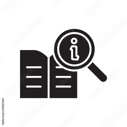 search info icon collection .design style with background
