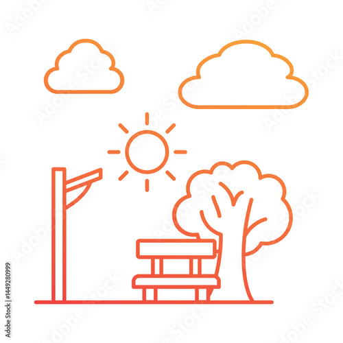 Public Park Icon