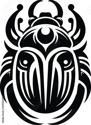 Rebirth Scarab Silhouette
