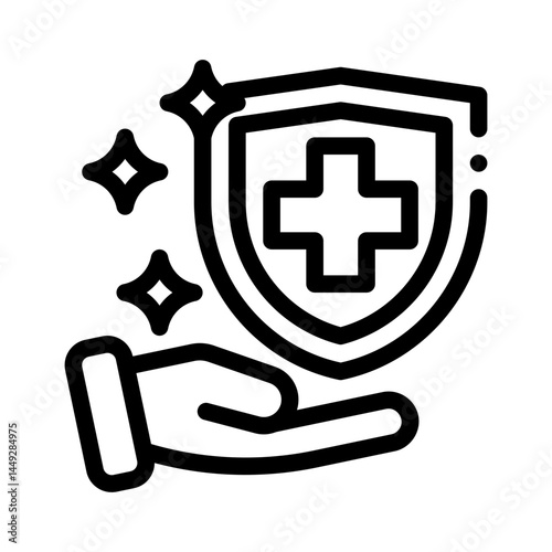 hygiene line icon