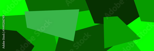 Clean natural green color gradation with pale tone paint on environmental friendly cardboard box blank paper texture background with space minimal style