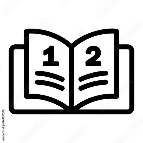instructions Line Icon