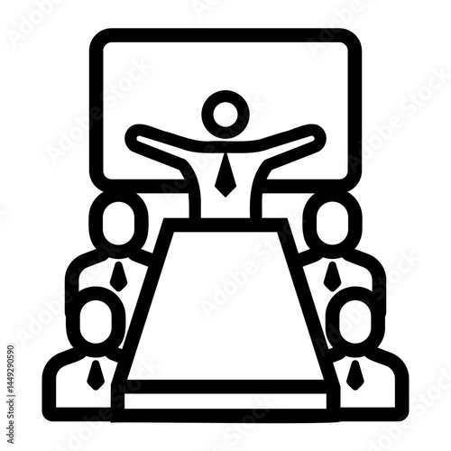 instructions Line Icon