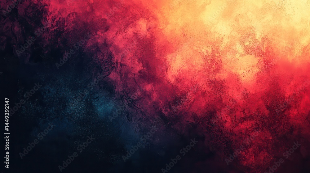 Fototapeta premium Abstract fiery cloudscape (32)