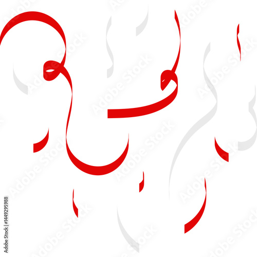 Indonesian Flag Confetti