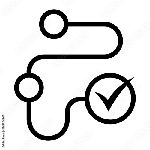 journey Line Icon