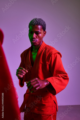 Training in martial arts with a focus on combat techniques